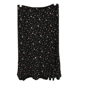 Dress Barn Floral Flare Skirt